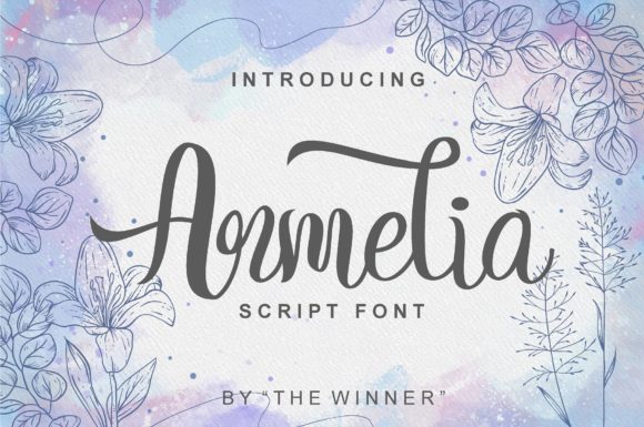 Armelia: A Handwritten Font for Elegant Handmade Creations