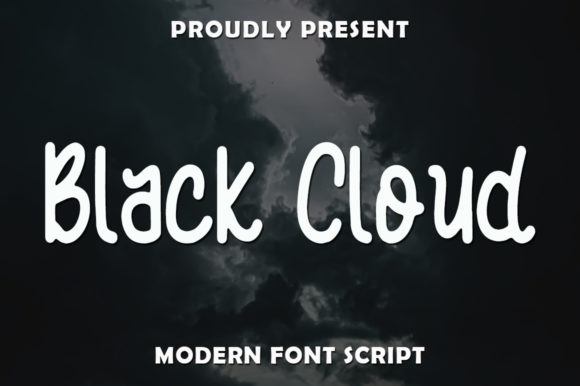 Black Cloud: A Bold Script for Creative Projects