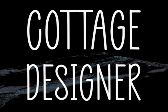 Cottage Designer: A Handwritten Font for Creative Campaigns
