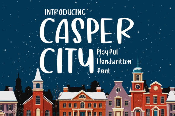 Discovering Casper City: A Playful Font for Editorial Design