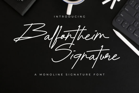 Elevate Your Brand with Balfontheim Signature Font