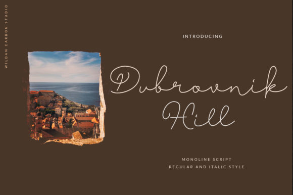Enhance Your Brand with Dubrovnik Hill Font