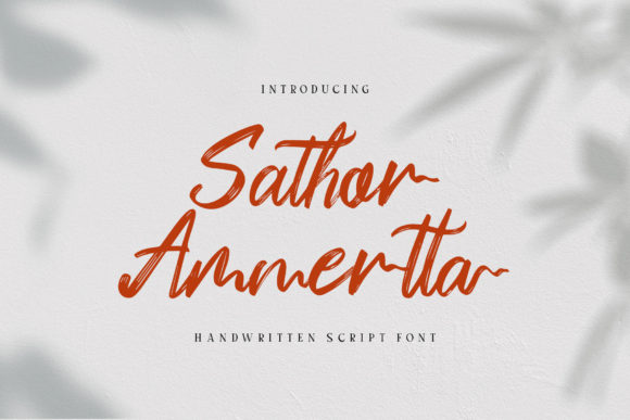 Enhance Your Web Design with Sathor Ammertta Font