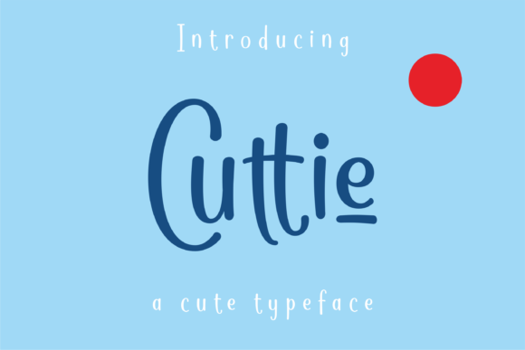 Introducing Cuttie: A Sweet Handwritten Font for Creative Projects
