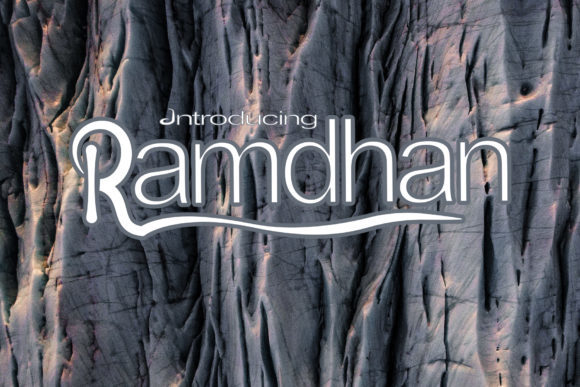 Ramdhan: A Handwritten Font for Elegant Publishing