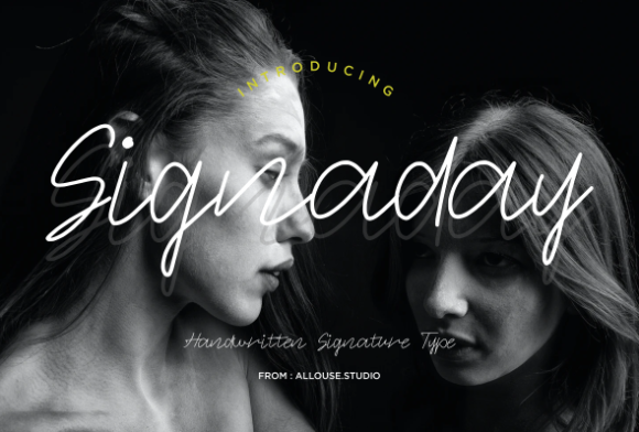 Signaday: A Delicate Handwritten Font for Modern Web Design
