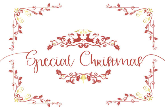 Special Christmas: A Handwritten Font for Elegant Publishing