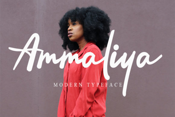 Transform Your Brand with Ammaliya: A Beautiful Brushed Font