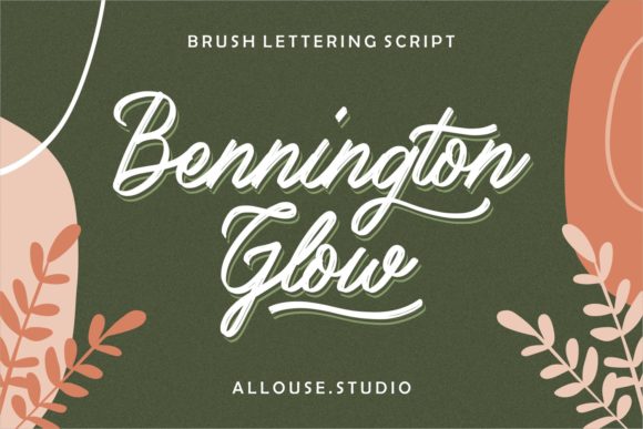 Transform Your Brand with Bennington Glow Font