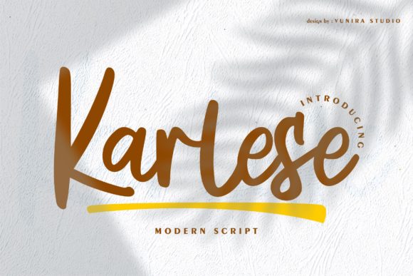 Transform Your Brand with Karlese: A Modern Script Font