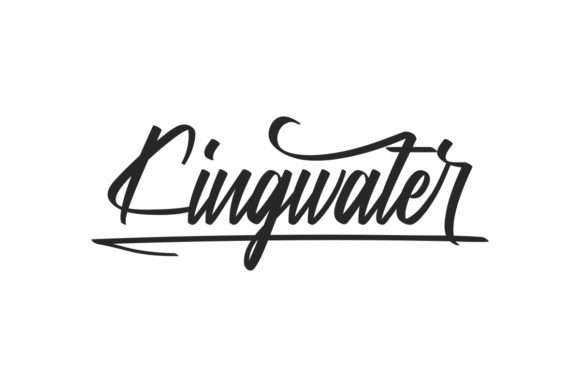 Transform Your Brand with Kingwater: A Versatile Script Font