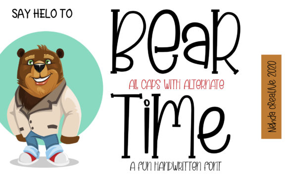 Unleashing Creativity with Bear Time Font in Campaigns
