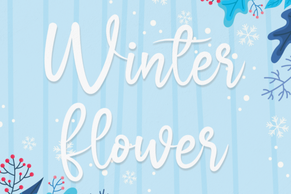 Winter Flower: The Perfect Script Font for Engaging Campaigns